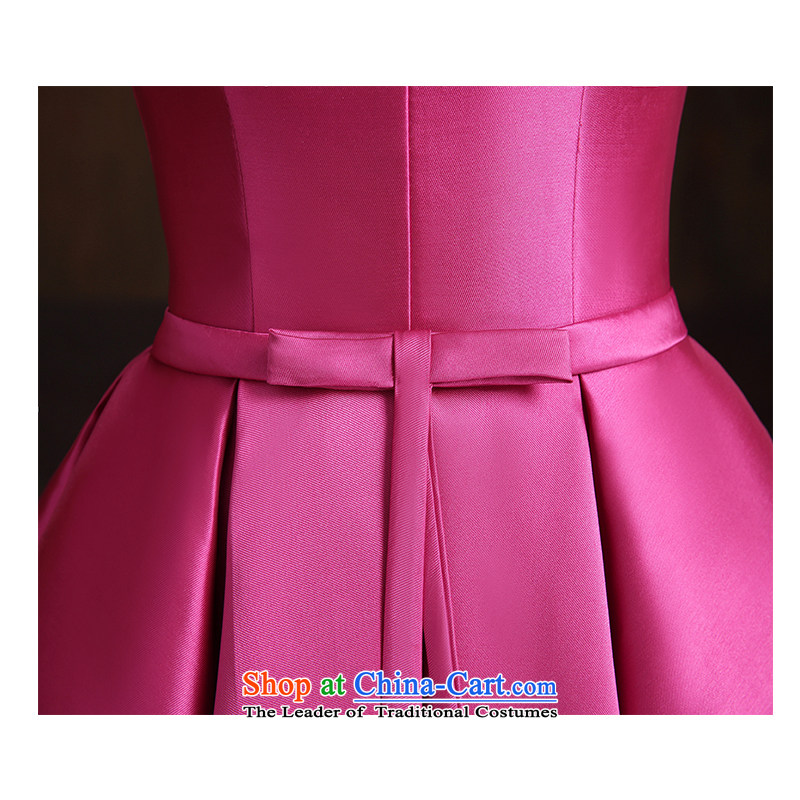 The beauty of the new 2015 shoulder straps bride Sau San large bon bon skirt bride bridesmaid short skirts more colors to improve daily through the two red , the beautiful yarn (nameilisha) , , , shopping on the Internet