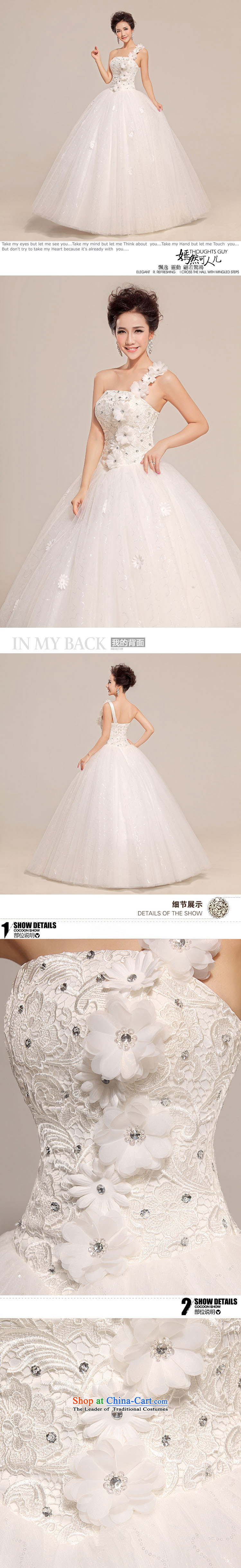 There is also optimized 8D wedding dresses spring new Korean single shoulder higher waist to align the bride pregnant women wedding summer large retro xs1034 Sau San m White XXL picture, prices, brand platters! The elections are supplied in the national character of distribution, so action, buy now enjoy more preferential! As soon as possible.