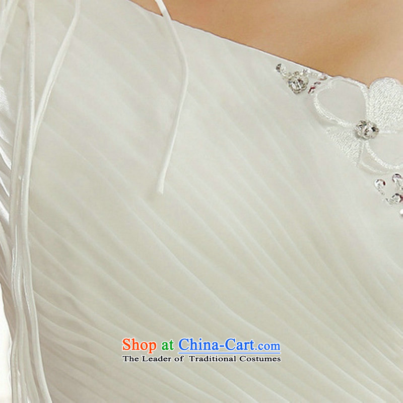 There is also optimized 8D wedding dresses shoulder the new white lace Korean fashion to align spring wedding dress xs1035 retro-white color 9S, yet optimized shopping on the Internet has been pressed.