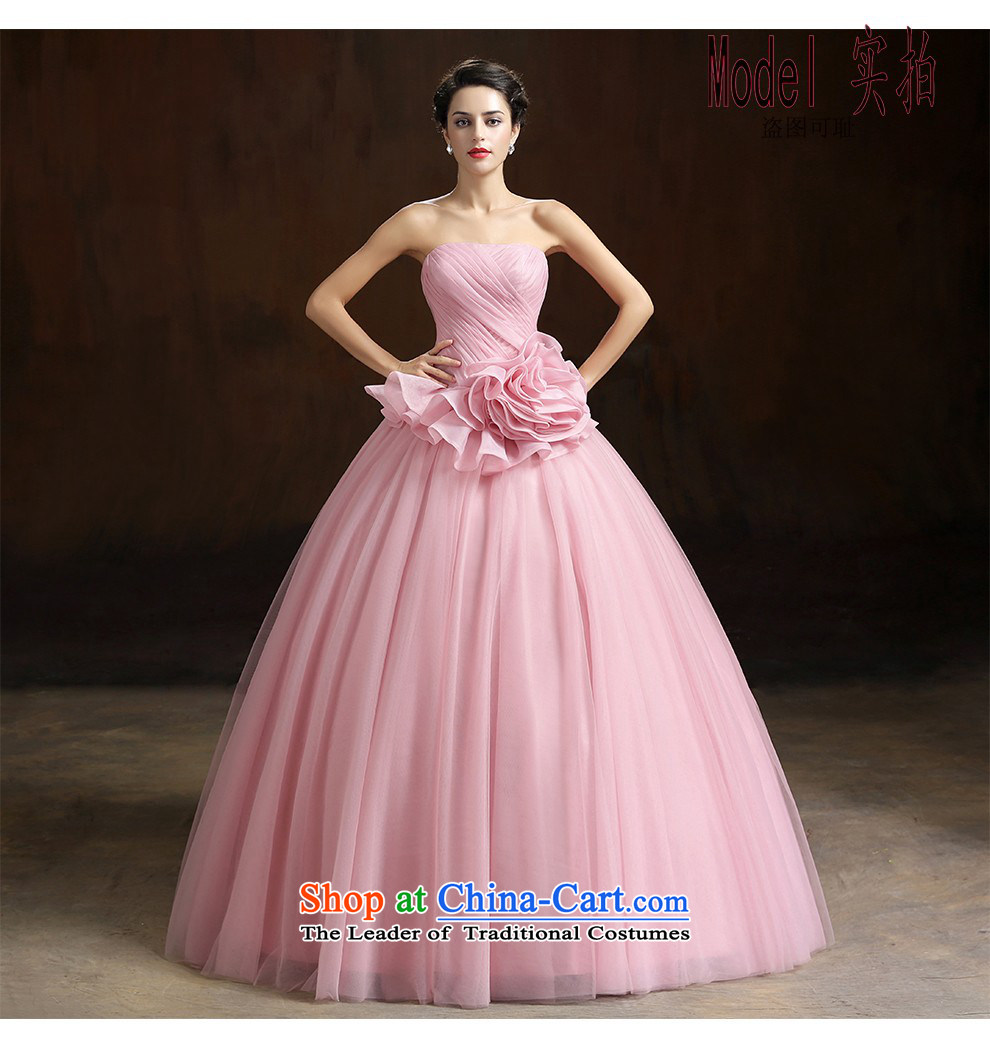 The beauty of the new 2015 anointed chest to align the bride wedding dress A swing colorful and stylish Sau San floor photography video thin minimalist wedding photo color customizable numbers which are pictures, prices, brand platters! The elections are supplied in the national character of distribution, so action, buy now enjoy more preferential! As soon as possible.