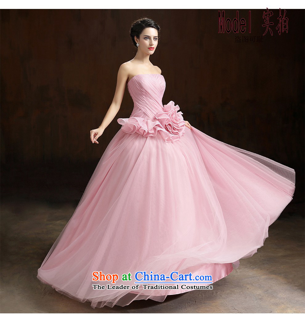 The beauty of the new 2015 anointed chest to align the bride wedding dress A swing colorful and stylish Sau San floor photography video thin minimalist wedding photo color customizable numbers which are pictures, prices, brand platters! The elections are supplied in the national character of distribution, so action, buy now enjoy more preferential! As soon as possible.