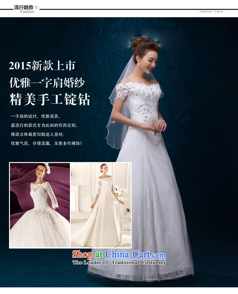 Summer 2015 new high-end wedding dress lace princess A skirt a field to align the shoulder straps Sau San Wedding White M pictures, prices, brand platters! The elections are supplied in the national character of distribution, so action, buy now enjoy more preferential! As soon as possible.