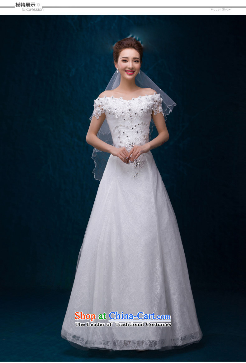 Summer 2015 new high-end wedding dress lace princess A skirt a field to align the shoulder straps Sau San Wedding White M pictures, prices, brand platters! The elections are supplied in the national character of distribution, so action, buy now enjoy more preferential! As soon as possible.