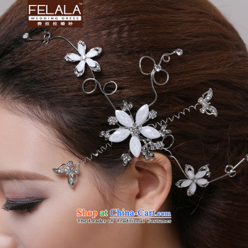 Ferrara 2015 new bride Head Ornaments necklaces ear ornaments kit white flowers irrepressible bride crown wedding accessories accessories white irrepressible Head Ornaments set of pictures, prices, brand platters! The elections are supplied in the national character of distribution, so action, buy now enjoy more preferential! As soon as possible.