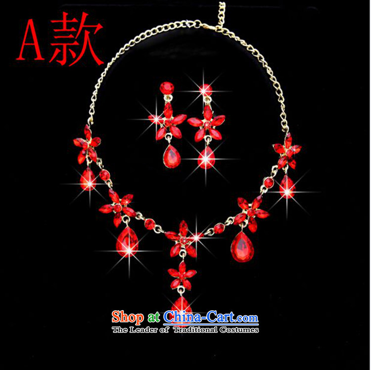 Time Syrian brides red head ornaments of international necklace earrings kit two Jewelry marry hair decorations wedding accessories accessories D pictures, prices, brand platters! The elections are supplied in the national character of distribution, so action, buy now enjoy more preferential! As soon as possible.