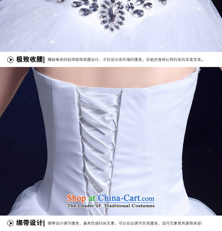 The privilege of serving-leung wedding dresses 2015 new summer Korean style with chest diamond align to bind with stylish graphics thin White XXL Sau San pictures, prices, brand platters! The elections are supplied in the national character of distribution, so action, buy now enjoy more preferential! As soon as possible.