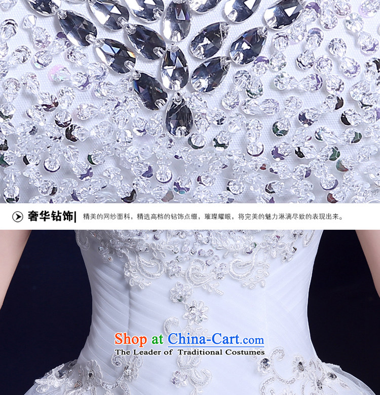 The privilege of serving-leung wedding dresses new bride anointed chest 2015 wedding Korean style to align graphics Sau San thin diamond wedding gown White XXL picture, prices, brand platters! The elections are supplied in the national character of distribution, so action, buy now enjoy more preferential! As soon as possible.