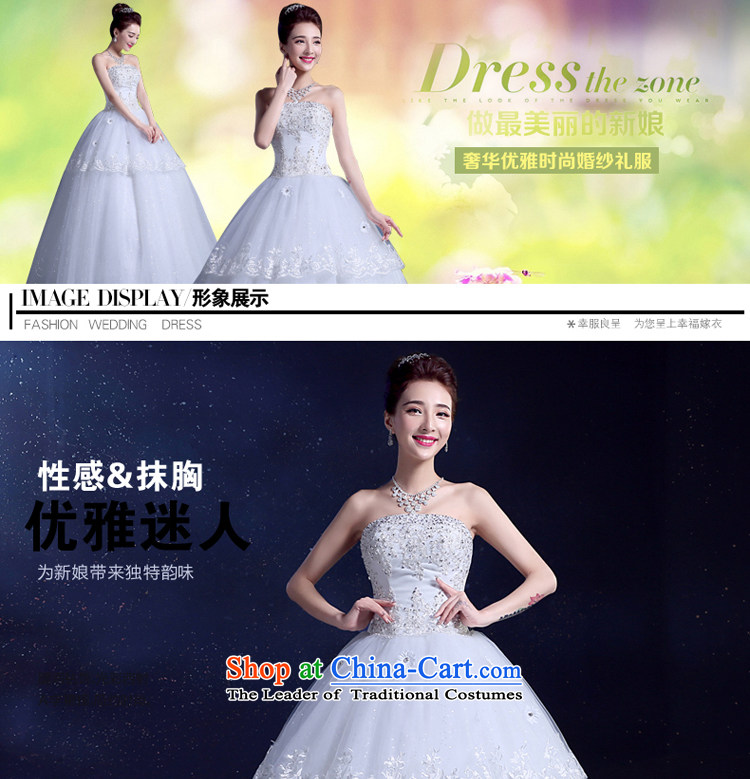 The privilege of serving-leung wedding dresses 2015 new summer Korean Modern graphics thin align Sau San with Chest straps Diamond White XL Photo, prices, brand platters! The elections are supplied in the national character of distribution, so action, buy now enjoy more preferential! As soon as possible.