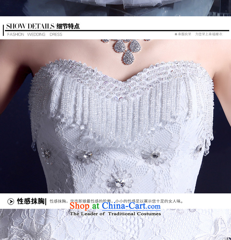 The privilege of serving-leung and Korean style wedding 2015 Summer chest new stylish and simple lace decals graphics thin bride dress autumn White XXL picture, prices, brand platters! The elections are supplied in the national character of distribution, so action, buy now enjoy more preferential! As soon as possible.