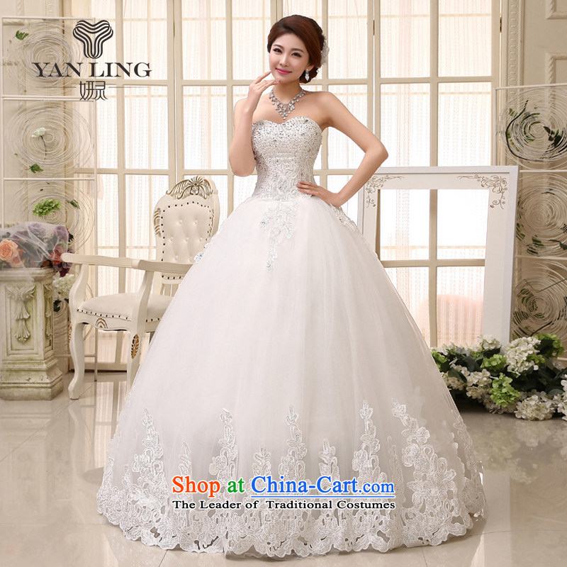 2015 bride wedding dresses 2014 new Korean sweet to align the princess elegant wedding HS531 tail skirt M, Charlene Choi spirit has been pressed shopping on the Internet