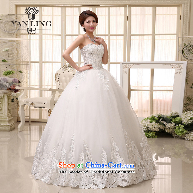 2015 bride wedding dresses 2014 new Korean sweet to align the princess elegant wedding HS531 tail skirt M, Charlene Choi spirit has been pressed shopping on the Internet