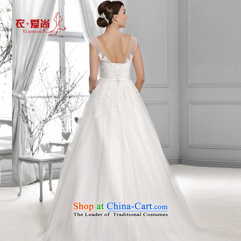 Wedding dresses 2015 Summer new Korean to align the shoulder small trailing custom upscale bride video thin white wedding dresses , Yi love is , , , shopping on the Internet