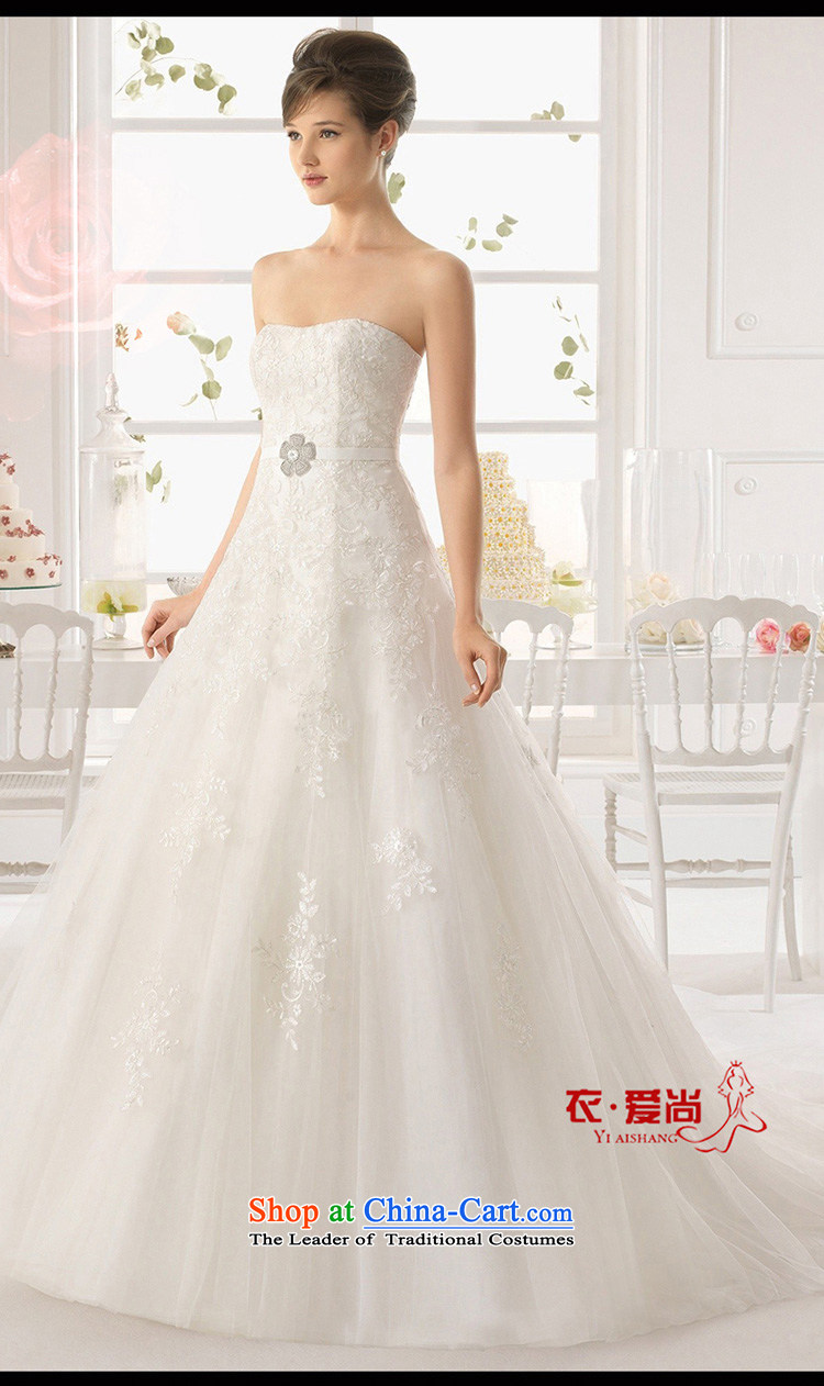 Wedding dress 2015 Spring/Summer new Korean marriages and chest code to align the upscale tail lace graphics can be made of thin white plus $30 does not return pictures, prices, brand platters! The elections are supplied in the national character of distribution, so action, buy now enjoy more preferential! As soon as possible.