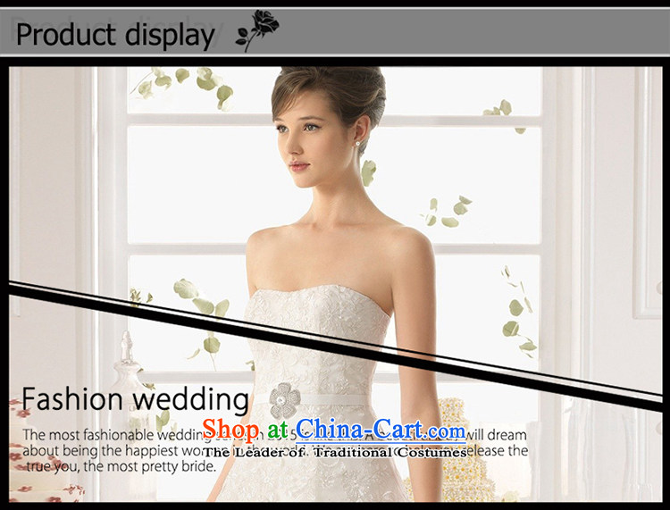 Wedding dress 2015 Spring/Summer new Korean marriages and chest code to align the upscale tail lace graphics can be made of thin white plus $30 does not return pictures, prices, brand platters! The elections are supplied in the national character of distribution, so action, buy now enjoy more preferential! As soon as possible.