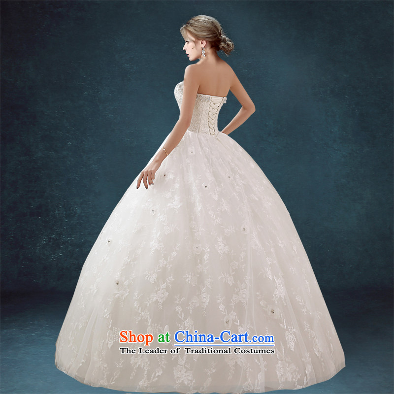 Connie wedding brides every girl, princess wedding continental palace to his chest and large numbers of marriage and chest dress custom skirt white L, every stephanie (JIAONI) , , , shopping on the Internet