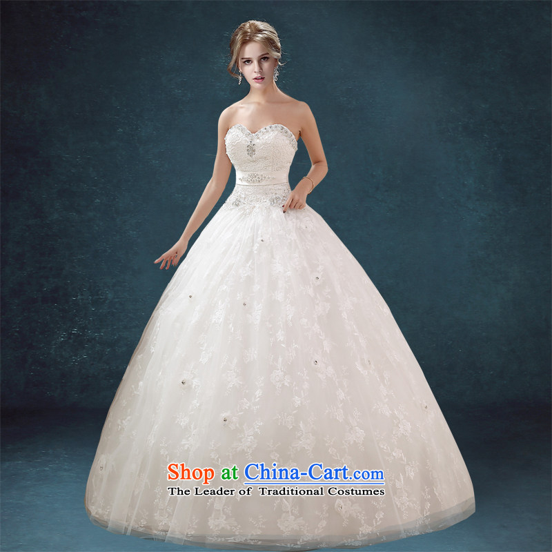 Connie wedding brides every girl, princess wedding continental palace to his chest and large numbers of marriage and chest dress custom skirt white L, every stephanie (JIAONI) , , , shopping on the Internet