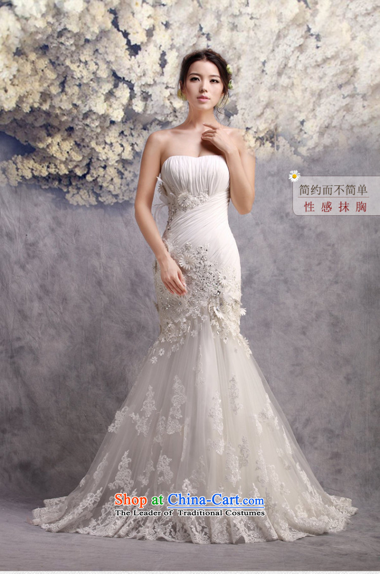 The new 2015 Luang wedding dresses and chest trendy tail crowsfoot package and wedding sexy beauty video thin white Advanced Customization Customize Picture, prices, brand platters! The elections are supplied in the national character of distribution, so action, buy now enjoy more preferential! As soon as possible.