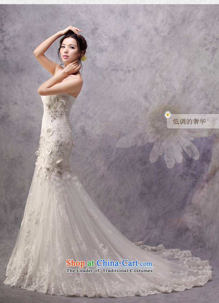 The new 2015 Luang wedding dresses and chest trendy tail crowsfoot package and wedding sexy beauty video thin white Advanced Customization Customize Picture, prices, brand platters! The elections are supplied in the national character of distribution, so action, buy now enjoy more preferential! As soon as possible.