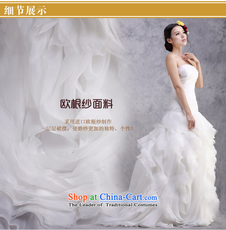 The new 2015 Luang Korean anointed chest straps bride wedding dresses Sau San video thin crowsfoot wedding customised m White advanced custom image, prices, brand platters! The elections are supplied in the national character of distribution, so action, buy now enjoy more preferential! As soon as possible.
