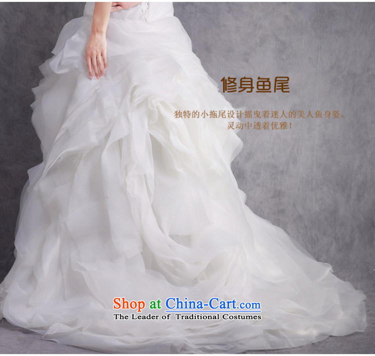 The new 2015 Luang Korean anointed chest straps bride wedding dresses Sau San video thin crowsfoot wedding customised m White advanced custom image, prices, brand platters! The elections are supplied in the national character of distribution, so action, buy now enjoy more preferential! As soon as possible.