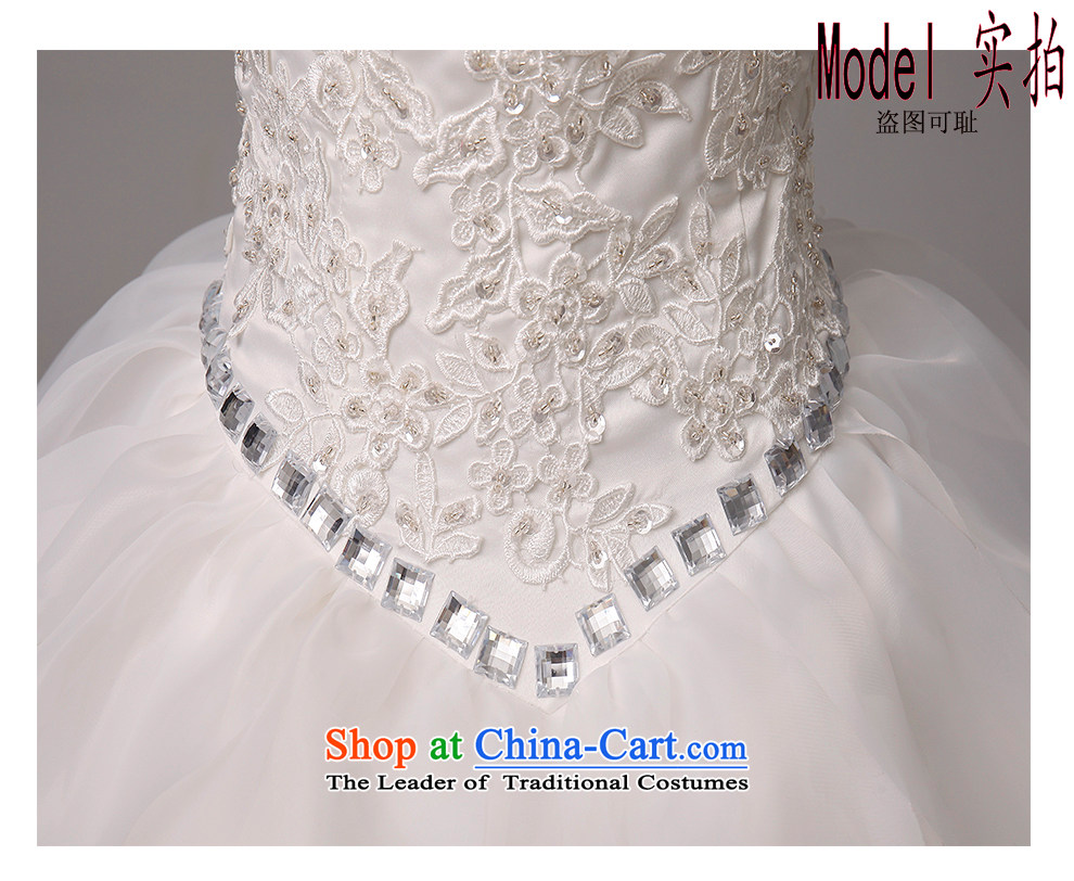 The beautiful new bride yarn 2015 shoulders V-neck to align the wedding plain manual PC wave wedding photography wedding tailored H437 white can customize pictures, prices, brand platters! The elections are supplied in the national character of distribution, so action, buy now enjoy more preferential! As soon as possible.