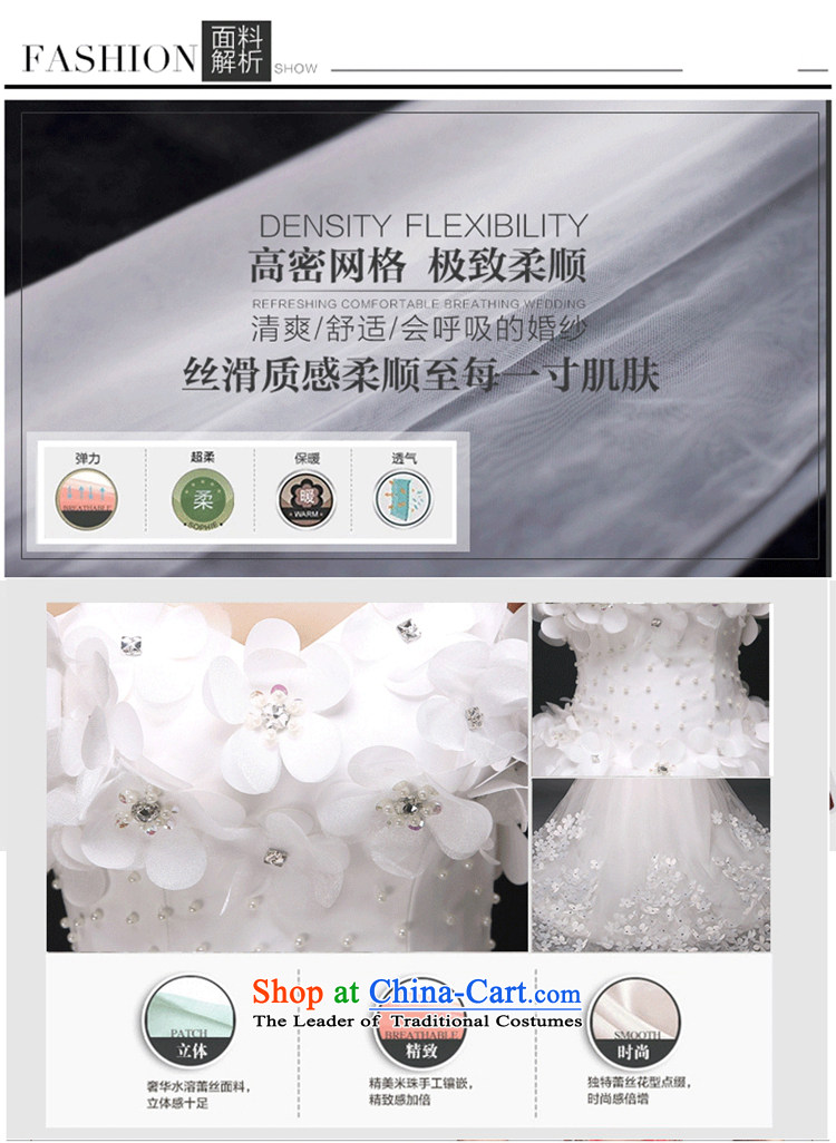 The spring and summer of 2015, the Korean version of the chest, graphics and align the thin to marriages long tail wedding dresses 1.5cm tail L code 2 feet 1 waist Suzhou picture, prices, Ship Brand platters! The elections are supplied in the national character of distribution, so action, buy now enjoy more preferential! As soon as possible.