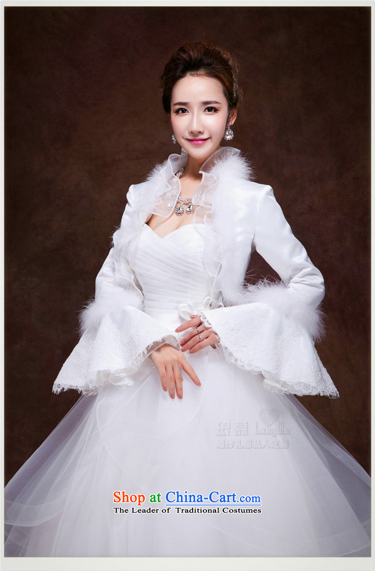The new 2015 Luang gross for long-sleeved shawl bride wedding dresses mandatory shawl noble plush leaders shawl m White M picture, prices, brand platters! The elections are supplied in the national character of distribution, so action, buy now enjoy more preferential! As soon as possible.