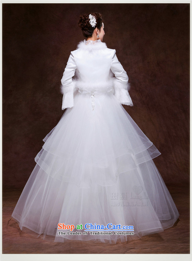 The new 2015 Luang gross for long-sleeved shawl bride wedding dresses mandatory shawl noble plush leaders shawl m White M picture, prices, brand platters! The elections are supplied in the national character of distribution, so action, buy now enjoy more preferential! As soon as possible.