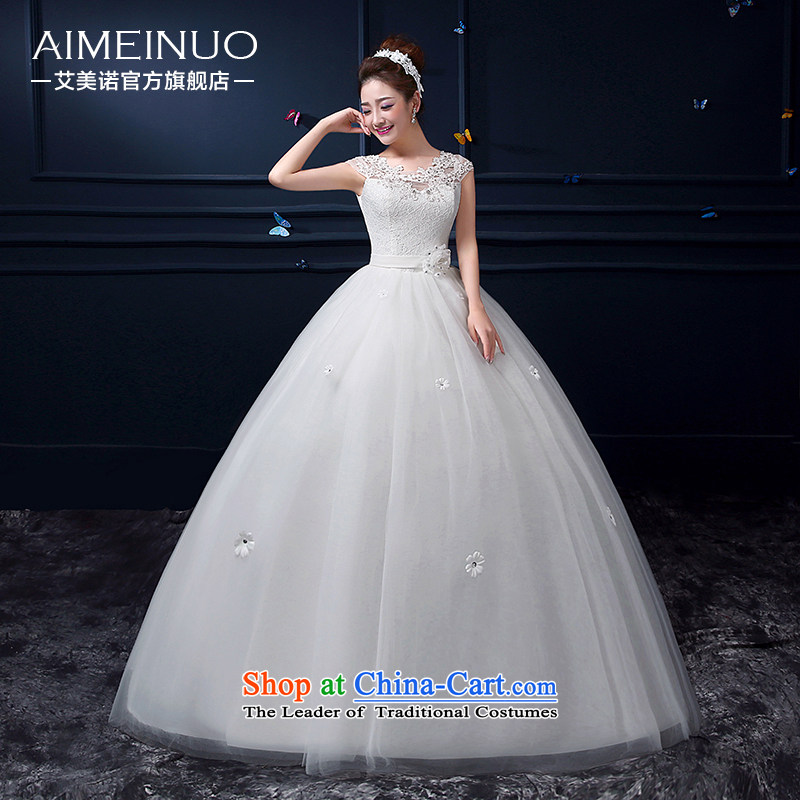 Hiv Miele Wedding 2015 Summer new Korean Sau San gauze lace shoulders princess package and sexy flowers align the shoulder straps to A15BH93 white S ( 9 ), a foot waist HIV Miele shopping on the Internet has been pressed.