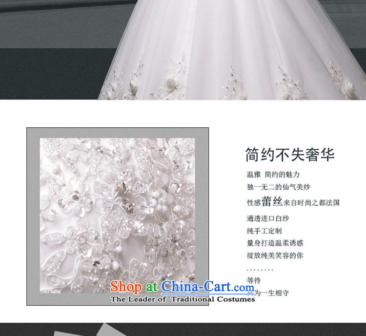 Hillo XILUOSHA) Lisa (bride wedding flower cuff with round-neck collar wedding dresses large tail wedding shoulder straps wedding white L picture, prices, brand platters! The elections are supplied in the national character of distribution, so action, buy now enjoy more preferential! As soon as possible.