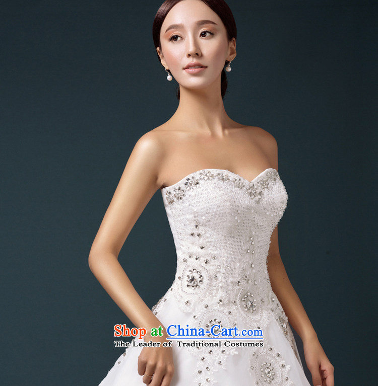 Hillo XILUOSHA) Lisa (bride wedding two kits wedding wiping the chest, the major new 2015 long-sleeved tail high-end custom wedding privilege of XL Photo, prices, brand platters! The elections are supplied in the national character of distribution, so action, buy now enjoy more preferential! As soon as possible.