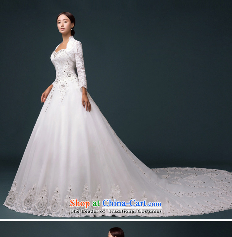 Hillo XILUOSHA) Lisa (bride wedding two kits wedding wiping the chest, the major new 2015 long-sleeved tail high-end custom wedding privilege of XL Photo, prices, brand platters! The elections are supplied in the national character of distribution, so action, buy now enjoy more preferential! As soon as possible.