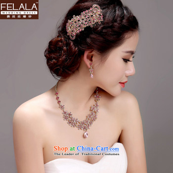 Ferrara 2015 new pin bride wedding headdress and flower earrings necklace set white floor jewelry shooting supplies and three pictures, prices, brand platters! The elections are supplied in the national character of distribution, so action, buy now enjoy more preferential! As soon as possible.