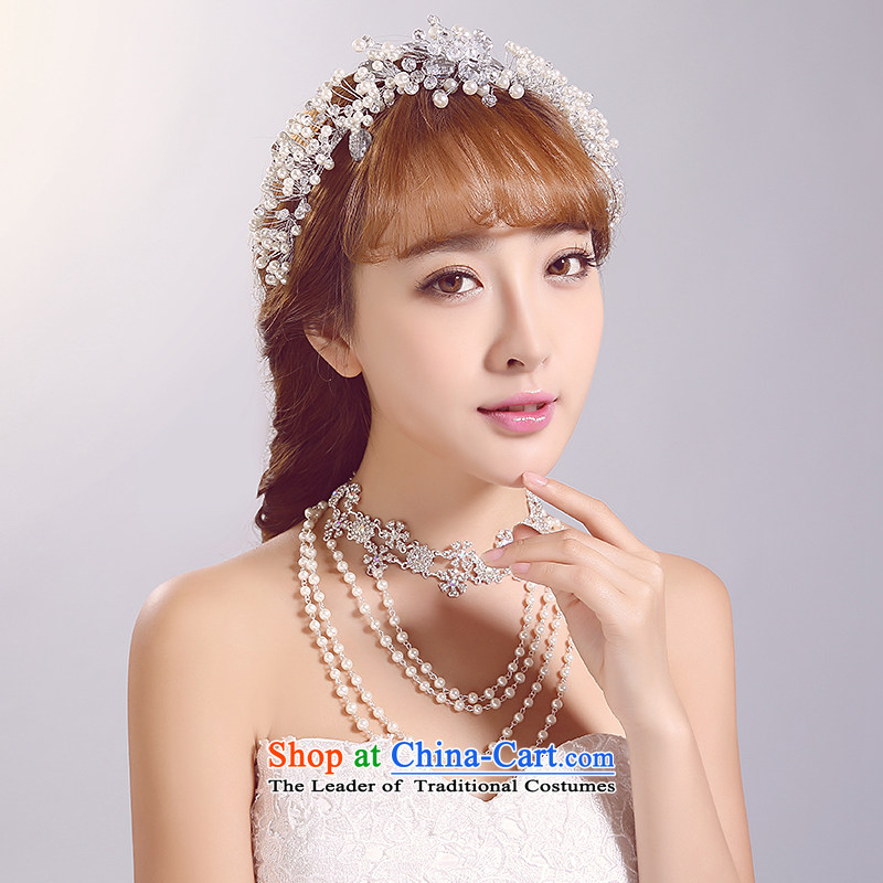 Ferrara?2015 new bride wedding head ornaments with wedding accessories white floor jewelry shooting supplies wedding dresses and ornaments