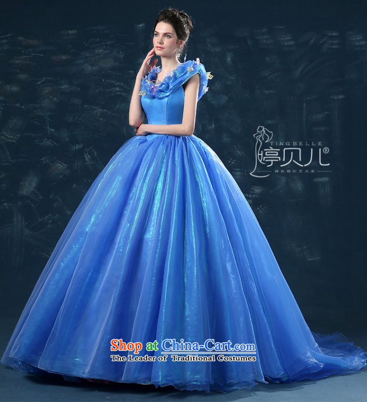 Beverly Ting Cinderella with 2015 Summer wedding dresses new she is far from Candyrella that combines candy shoulders the word marriages shoulder tail blue tailor the picture, prices, brand platters! The elections are supplied in the national character of distribution, so action, buy now enjoy more preferential! As soon as possible.
