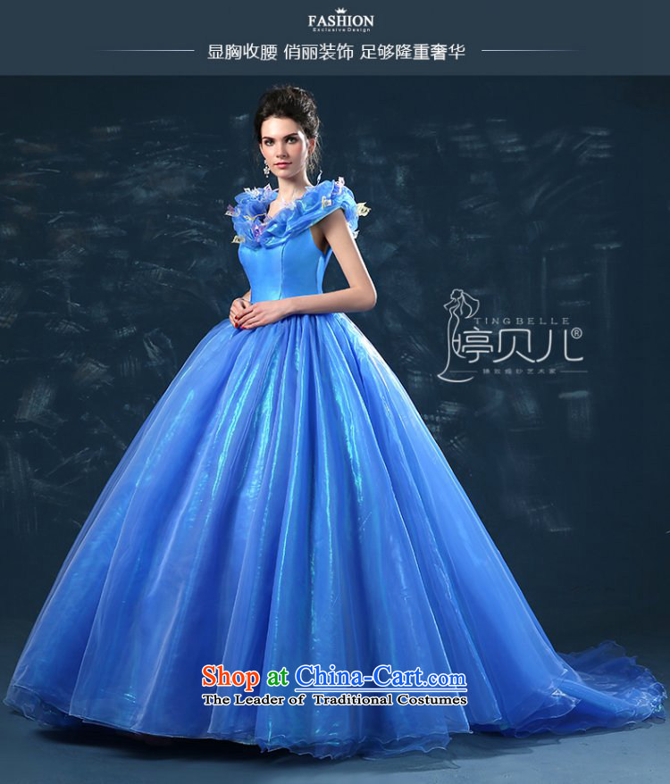 Beverly Ting Cinderella with 2015 Summer wedding dresses new she is far from Candyrella that combines candy shoulders the word marriages shoulder tail blue tailor the picture, prices, brand platters! The elections are supplied in the national character of distribution, so action, buy now enjoy more preferential! As soon as possible.
