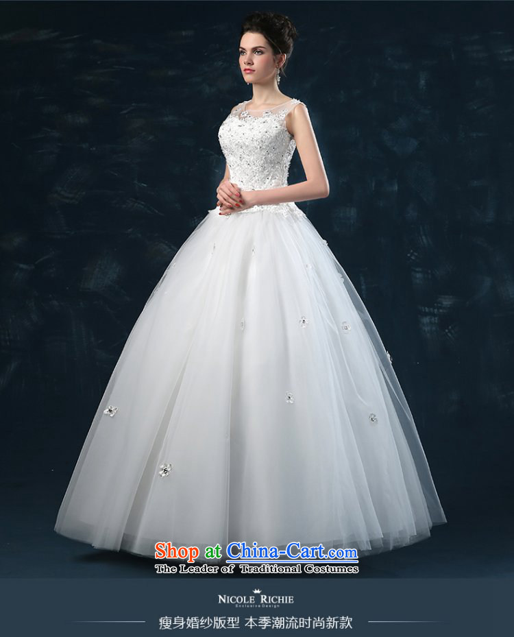 Wedding dress of autumn and winter 2015 new bride lace shoulders wedding flower diamond straps to align the large wedding day L(7 white Sau San no reason to return pictures), prices, brand platters! The elections are supplied in the national character of distribution, so action, buy now enjoy more preferential! As soon as possible.