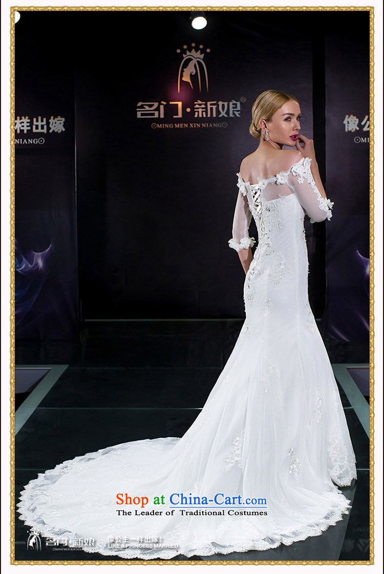 A bride wedding dresses new 2015 wedding tail crowsfoot wedding original design 258.2 white L picture, prices, brand platters! The elections are supplied in the national character of distribution, so action, buy now enjoy more preferential! As soon as possible.