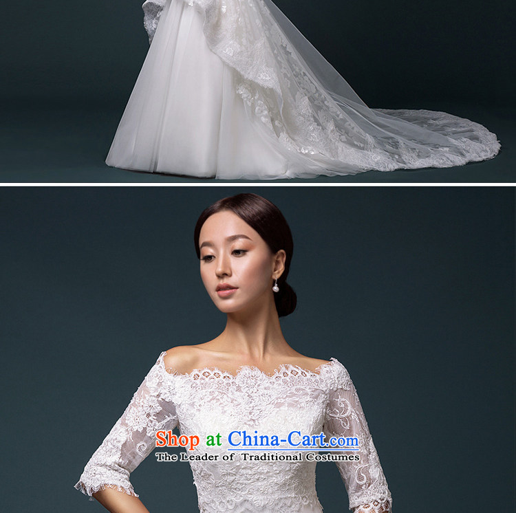 Hillo Lisa (XILUOSHA) Bride crowsfoot wedding word mahogany and long-sleeved shoulder for wiping the chest wedding dresses Sau San video new thin minimalist version L picture, prices, brand platters! The elections are supplied in the national character of distribution, so action, buy now enjoy more preferential! As soon as possible.
