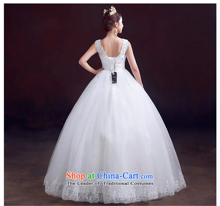 Wedding dress the summer and autumn of 2015 the new bride shoulders to align Top Loin wedding pregnant women wedding video thin White XXL pictures, winter price, brand platters! The elections are supplied in the national character of distribution, so action, buy now enjoy more preferential! As soon as possible.