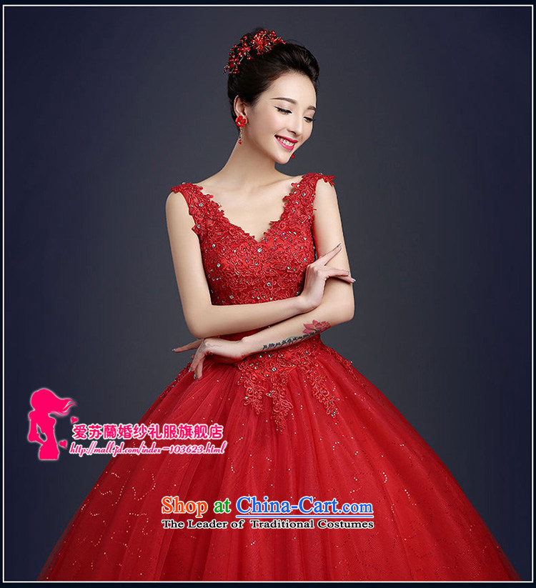 Wedding dresses 2015 Spring New Red wedding summer long tail to align the word shoulders Korean Sau San Diamond red tail) 3 piece L picture, prices, brand platters! The elections are supplied in the national character of distribution, so action, buy now enjoy more preferential! As soon as possible.
