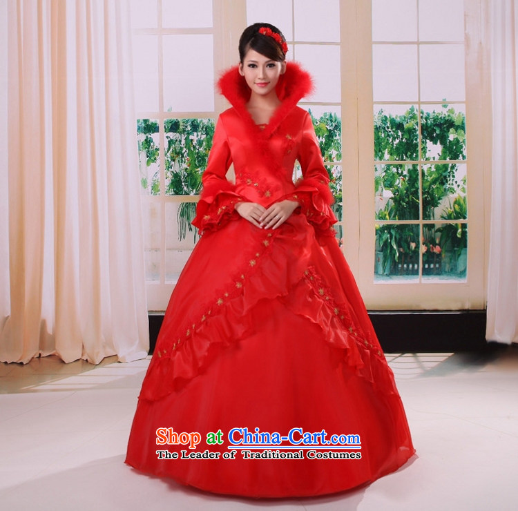 Yong-yeon and elegance of the new 2015 winter clothing clip cotton wedding dresses long-sleeved winter) wedding dresses red red XXXL not returning 4,026 pictures, prices, brand platters! The elections are supplied in the national character of distribution, so action, buy now enjoy more preferential! As soon as possible.