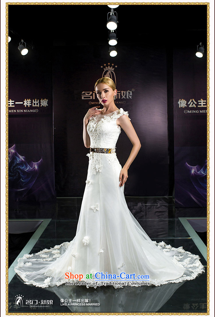 A Bride 2015 Summer wedding dresses wedding tail of the word shoulder wedding summer crowsfoot 2560 White tailored 20% picture, prices, brand platters! The elections are supplied in the national character of distribution, so action, buy now enjoy more preferential! As soon as possible.