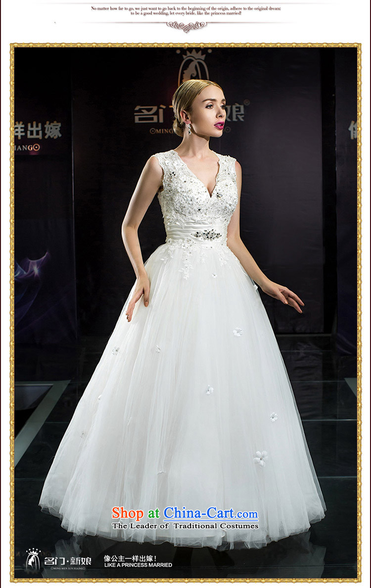 A Bride 2015 Summer wedding dresses wedding word shoulder pregnant women to align the wedding Wedding 8640 White XL 7-day pre-sale prices, pictures, brand platters! The elections are supplied in the national character of distribution, so action, buy now enjoy more preferential! As soon as possible.