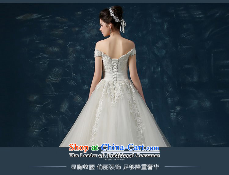 Wedding dress 2015 new autumn and winter and sexy a field with chest wedding shoulder lace straps and slender tail of Sau San video wedding white S(3-5 day shipping) Picture, prices, brand platters! The elections are supplied in the national character of distribution, so action, buy now enjoy more preferential! As soon as possible.
