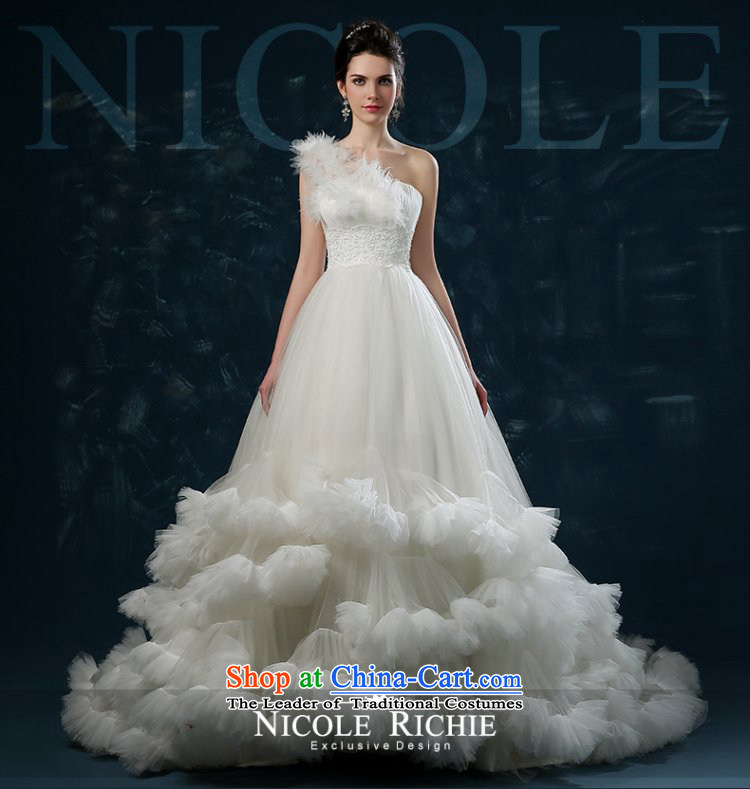 Wedding dress 2015 new autumn and winter and sexy shoulder and chest wedding high-end western clouds tail wedding strap white L(7 Sau San days no reason to return pictures), prices, brand platters! The elections are supplied in the national character of distribution, so action, buy now enjoy more preferential! As soon as possible.