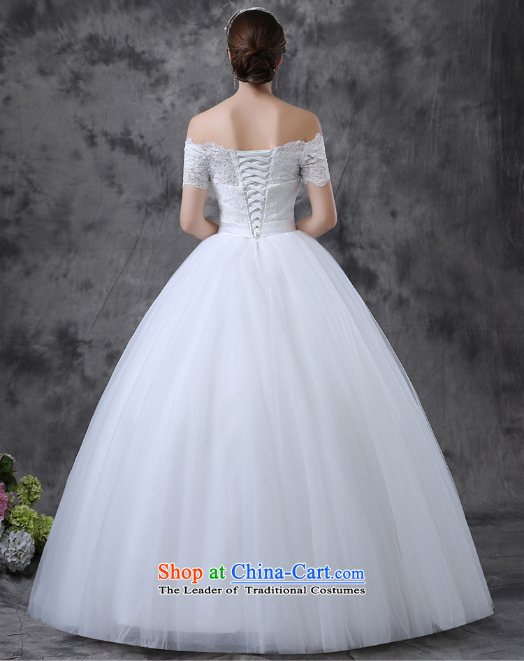 Taylor Martin 2015 Summer wedding dresses new word to align the shoulder larger bride Sau San video thin sleeveless marriage anointed chest wedding white (buy gift of three piece) S picture, prices, brand platters! The elections are supplied in the national character of distribution, so action, buy now enjoy more preferential! As soon as possible.