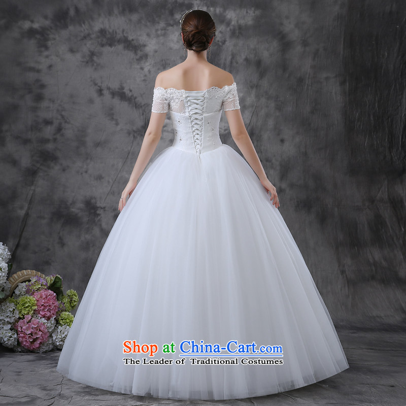 Martin Taylor New Word 2015 shoulder wedding fashion and align the court won to Sau San video thin marriages wedding dresses summer white (buy gift of three kit) M Taylor (TAILEMARTIN Martin) , , , shopping on the Internet