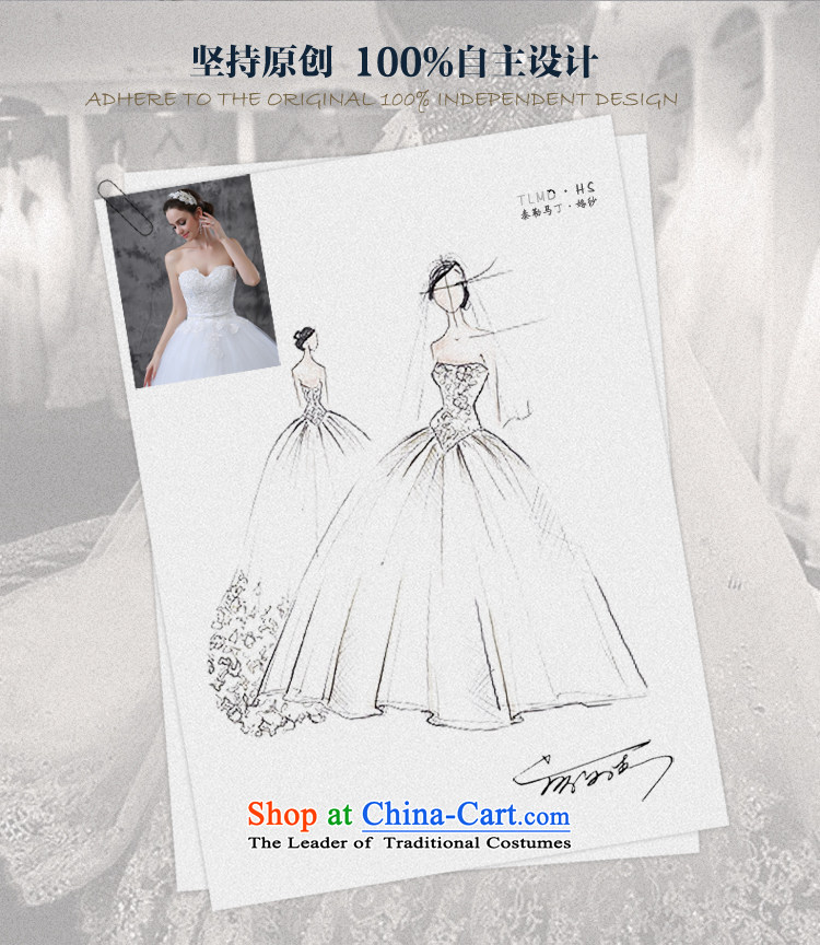 Taylor Martin 2015 Summer wedding dresses to align the new bride large pregnant women Sau San video thin sleeveless marriage anointed chest wedding white (buy gift of three kit) L picture, prices, brand platters! The elections are supplied in the national character of distribution, so action, buy now enjoy more preferential! As soon as possible.