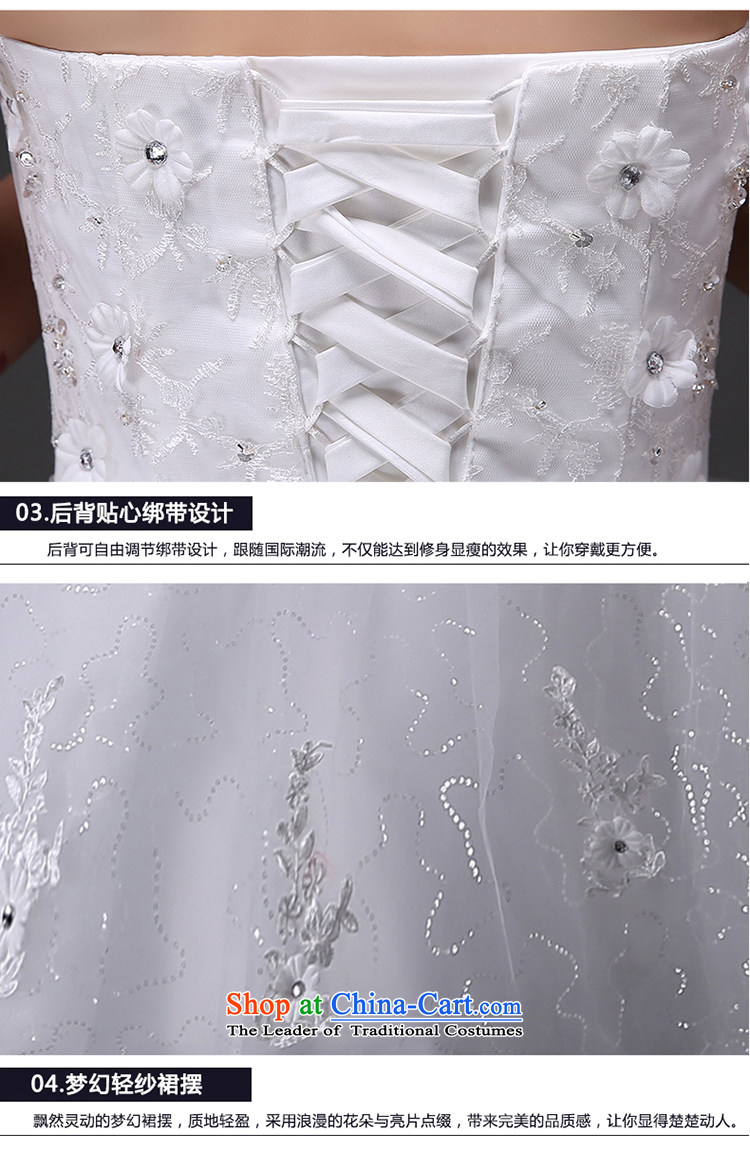 Embroidered is by no means a bride marriages Korean 2015 white wedding princess bon bon wiping the chest to wedding XXXL White 2 ft 4 waist Suzhou picture, prices, Ship Brand platters! The elections are supplied in the national character of distribution, so action, buy now enjoy more preferential! As soon as possible.